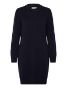 GANT Superfine Lambswool Dress Marinblå