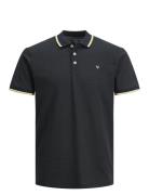 Jack & J S Jprbluwin Polo Ss Sts Svart