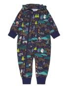 Harvesting Overall Jumpsuit Navy Martinex