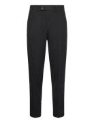 Lindbergh Flannel Wool Blend Formal Pant Svart