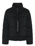 Yasmalino Padded Jacket S. Fodrad Jacka Black YAS