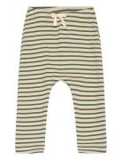 Petit Piao Pants Modal Striped Blå