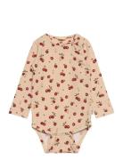 Petit Piao Body L/S Printed Beige