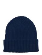 FUB Rib Beanie Marinblå