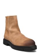 Steven U Suede Stövletter Chelsea Boot Brown Sneaky Steve