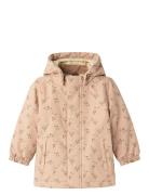 Lil'Atelier Nmflasnow10 Jacket Aop 1Fo Lil Beige