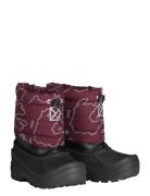 Lumi Kids Boots Vinterstövlar Pull On Burgundy Didriksons