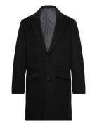 Jack & J S Jjhays Wool Blend Coat Svart