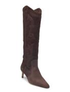 Boots Cimelia Höga Stövlar Brown Ba&sh