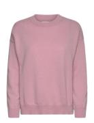 Superfine Lambswool C-Neck Tops Knitwear Jumpers Pink GANT