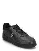 Masters Court Leather Sneaker Låga Sneakers Black Polo Ralph Lauren