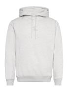 Monologo Hoodie Tops Sweat-shirts & Hoodies Hoodies Grey Calvin Klein ...