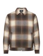 Shadow Check Norton Jacket Tunn Jacka Brown Mads Nørgaard