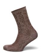 Mp Denmark Pytha Glitter Socks Brun