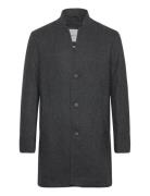 Wool Coat Yllerock Rock Grey Tom Tailor