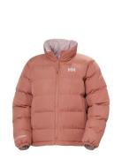 W Yu 23 Reversible Puffer Fodrad Jacka Pink Helly Hansen