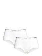 Core Logo Minishorts 2P Hipstertrosa Underkläder White Björn Borg