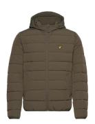 Lyle & Scott Lightweight Puffer Jacket Khaki Green