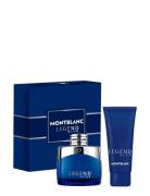 Montblanc Giftset Legend Blue Edp 50 Ml + Sg 100 Ml Nude