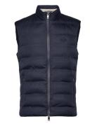 Hackett London Lw Gilet Marinblå