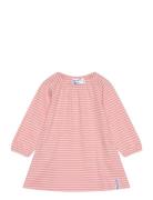 Geggamoja Singoalla Dress Pink/Offwhite 06 74/80 Rosa