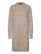 Vmmdoffy Ls O-Neck Dress Ga Noos Kort Klänning Brown Vero Moda Materni...