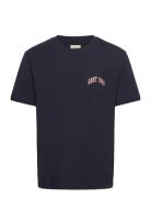 GANT Pocket Graphic Tshirt Marinblå