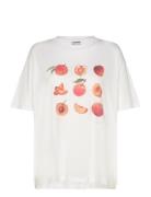 NOISY MAY Nmida S/S Pizza T-Shirt Fwd Lab Vit