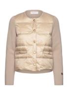 Iva Down Jacket Fodrad Jacka Beige BUSNEL