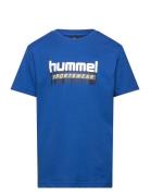 Hummel Hmltukas T-Shirt S/S Blå