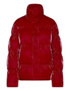 Valenciacras Puffer Jacket Fodrad Jacka Red Cras