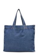 Lindex Bag Shopper Denim Blå