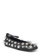 STINE GOYA Studded Ballerina, 2293 Ballerina Svart