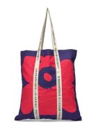 Carrier Midi Unikko Shopper Väska Multi/patterned Marimekko