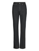 Calvin Klein Jeans High Rise Straight Svart