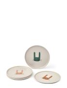 Remco Plate 6-Pack Home Meal Time Plates & Bowls Plates Beige Liewood