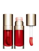 Lip Comfort Oil 08 Strawberry Läppglans Smink Red Clarins