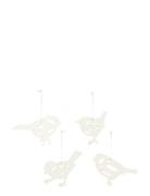 Broste Copenhagen Alba Bird Ornament Vit