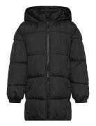 Anorak Amerlong Fodrad Jacka Black Mango