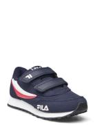 FILA Orbit Revolution Velcro Kids Marinblå