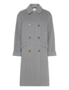 MOS MOSH Mmvenice Wool Coat Grå