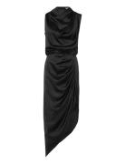 Ahlvar Gallery Tilda Satin Dress Svart