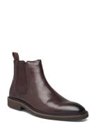 T43-3110 Stövletter Chelsea Boot Brown TGA By Ahler