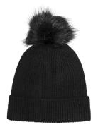 Kids Only Kogkenni Pompom Beanie Acc Svart