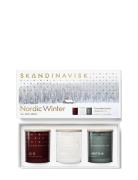 Nordic Winter Seasonal Giftset Doftljus Multi/patterned Skandinavisk