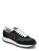 Prl Trail 100 Suede & Oxford Sneaker Låga Sneakers Black Polo Ralph La...