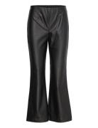 Lorenzapw Pa Bottoms Trousers Leather Leggings-Byxor Black Part Two