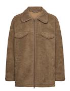 Weekend Pile Jacket Fodrad Jacka Brown H2O Fagerholt