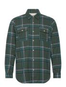 Scotch & Soda Regular Fit Multicoloured Flannel Check Shirt Grön