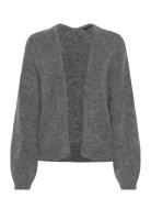 Lindex Cardigan Mandy Wool Mohair Ble Grå